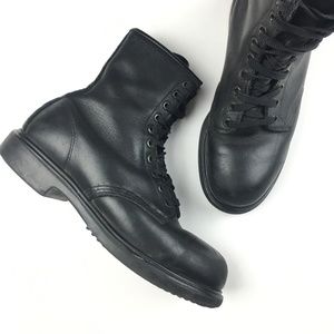 Red Wing Steel Toe Black Boot
